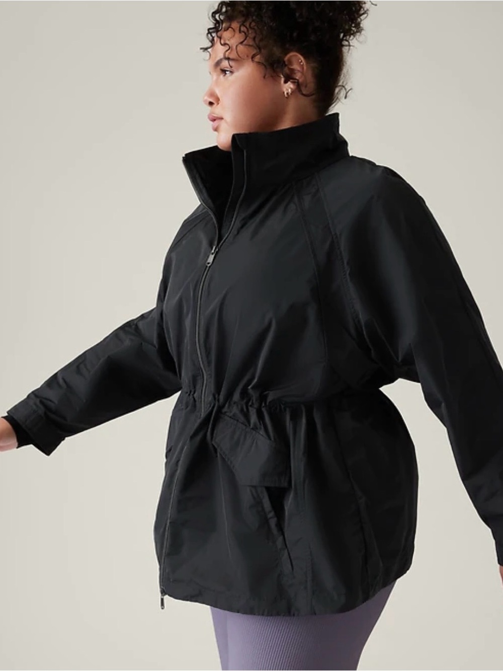 Athleta Westerly jacket, black small